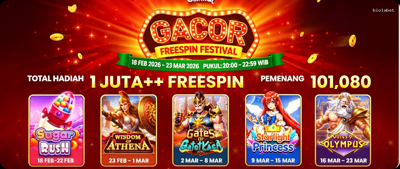 Login biolabet Sekarang Bonus Melimpah